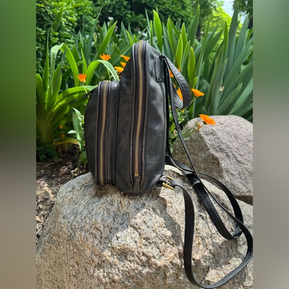 Margot Black Backpack with Minimalist Design - Picture 4 of 10